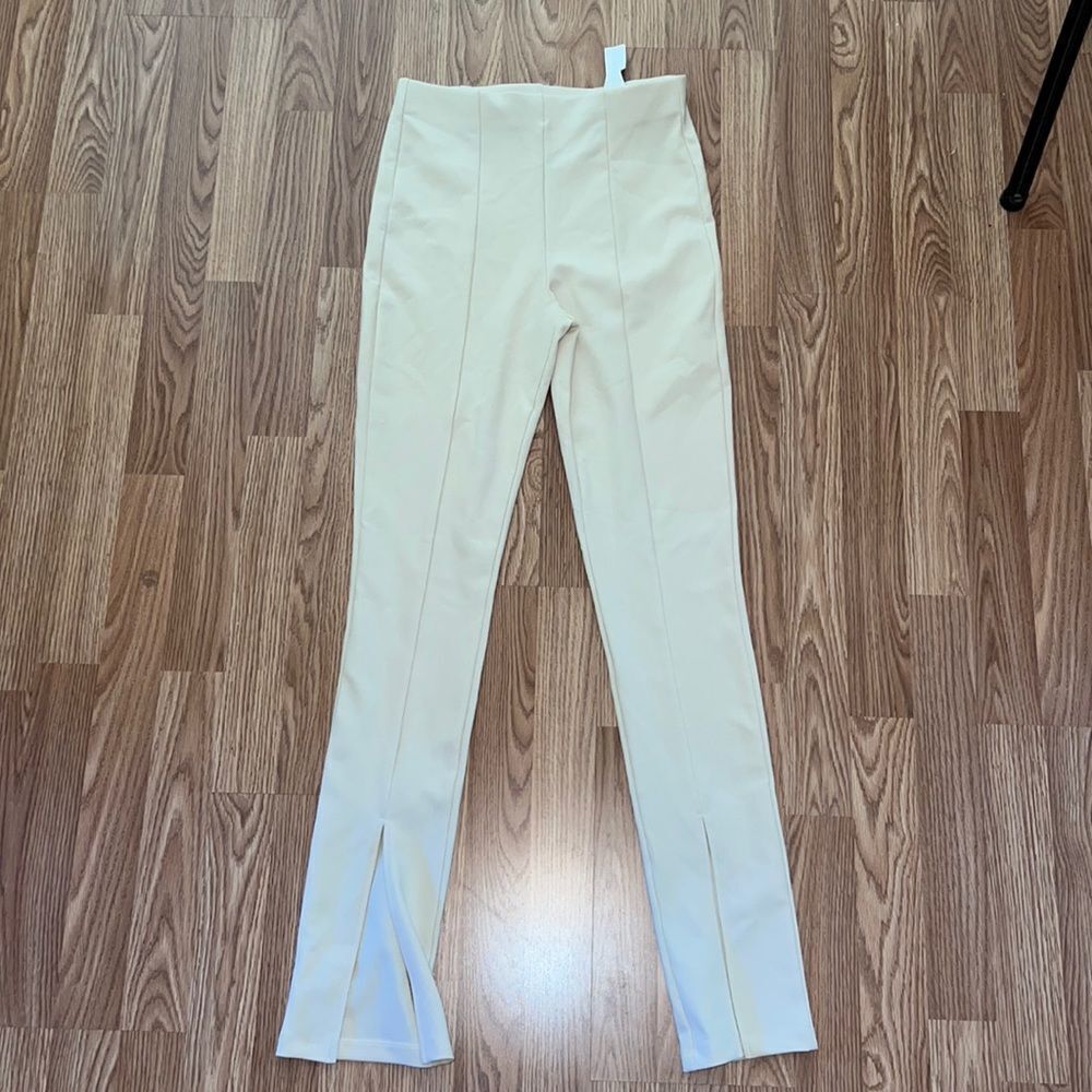 Zara split hem Trousers Size L